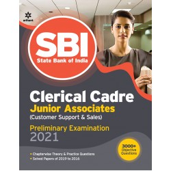Arihant SBI Clerk Junior Associates Preliminary Exam Guide 