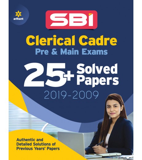 Arihant SBI Clerk Junior Associates Solved Paper Pre and Main Banking - SchoolChamp.net