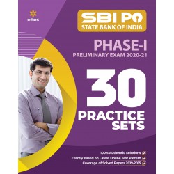 Arihant SBI PO Phase 1 Practice Sets Preliminary Exam