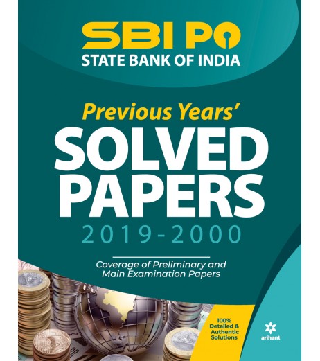 Arihant SBI PO Previous Years Solved Papers Banking - SchoolChamp.net