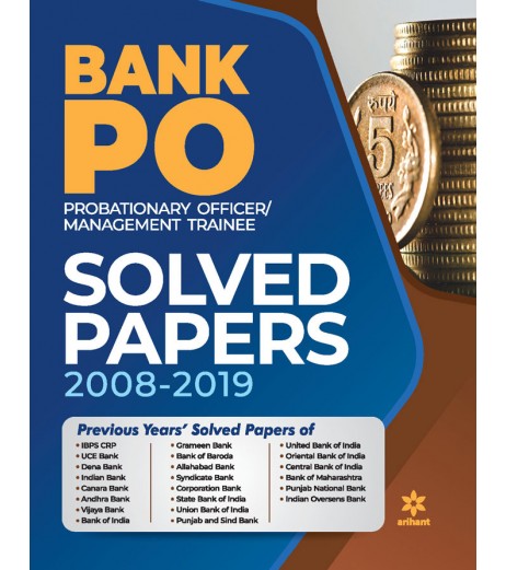 Arihant Solved Papers Bank PO