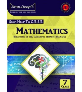 Arun Deep Self help to CBSE Mathematics Solutions of RS Aggarwal Class 7