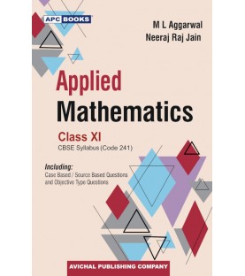 Applied Mathematics for CBSE Class 11 by M L Aggarwal Code 241 | Latest Edition