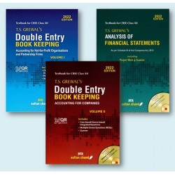 T S Grewals Accounting books for CBSE Class 12 Set Of 3 Books | Latest Edition