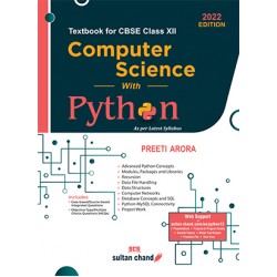 Computer Science with Python Class 12 by Preeti Arora | Latest Edition