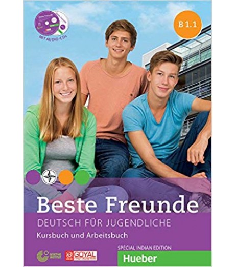 German- Beste Freunde Deutsch Fur Jugendliche Kursbuch Und Arbeitscbuch B1.1 DPS Class 9 - SchoolChamp.net