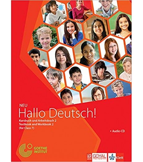 German - Hallo Deutsch - 2 Text Book and Workbook 2 Class 7 DPS Class 7 - SchoolChamp.net