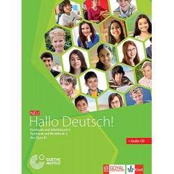 German - Hallo Deutsch - 3 Text book and Workbook 3