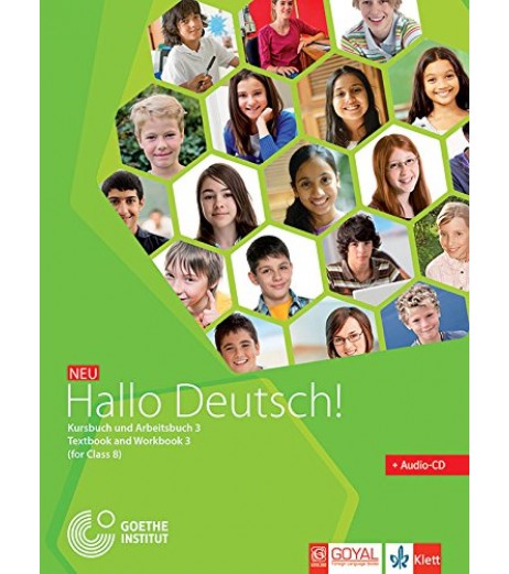 German - Hallo Deutsch - 3 Text book and Workbook 3 DPS Class 8 - SchoolChamp.net
