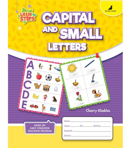 Capital and Small Lettters Little Steps Jr.Kg - SchoolChamp.net