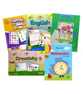 DPS Nerul Jr. Kg Book Bundle Set Of 6 Book | Latest Edition