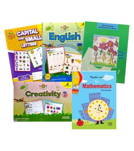 DPS Nerul Jr. Kg Book Bundle Set Of 6 Book | Latest Edition