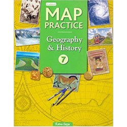 Social Science-Map Practice Book 7