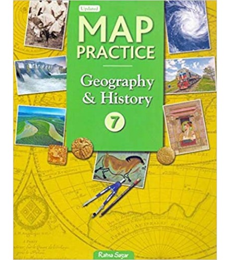 Social Science-Map Practice Book 7 New Horizon Airoli Class 7 - SchoolChamp.net