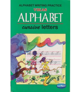 Vikas Alphabet Cursive Letters book