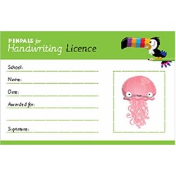 Cambridge Penpals for Handwriting Pen Licence Business Cards