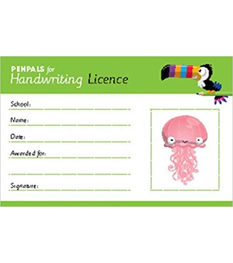 Cambridge Penpals for Handwriting Pen Licence Business Cards  - SchoolChamp.net