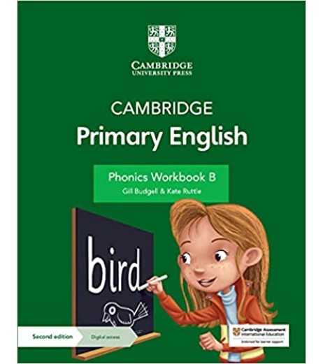 Cambridge Primary English Phonics Workbook B with Digital Access (1 Year)  - SchoolChamp.net