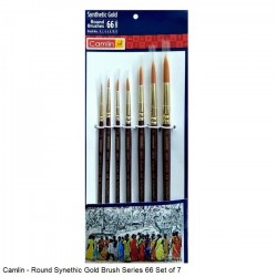 Camlin Round Brush 66 Series Pack of 7