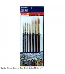 Camlin Round Brush 66 Series Pack of 7