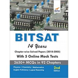 BITSAT 14 Yr. Solved Papers with 5 Online Tests | Latest