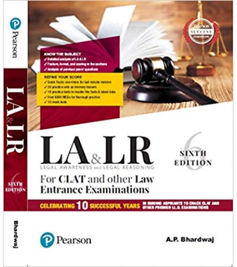 Legal Awareness and Legal Reasoning: For CLAT and Other Law Entrance Examinations MHT-CET LAW - SchoolChamp.net
