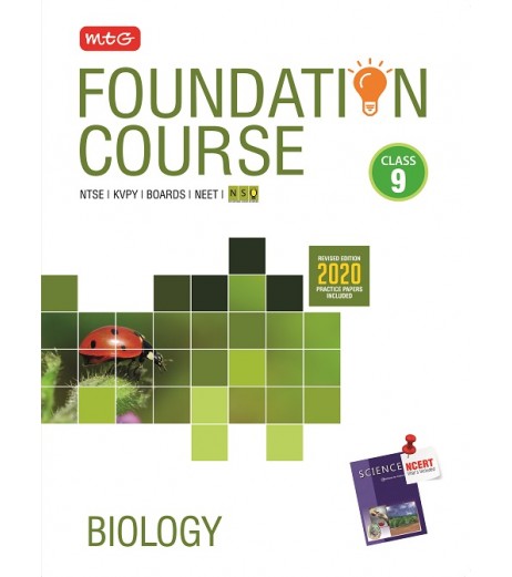 MTG Foundation Course Biology Class 9 for NEET, Olympiad, JEE | Latest Edition CBSE Class 9 - SchoolChamp.net