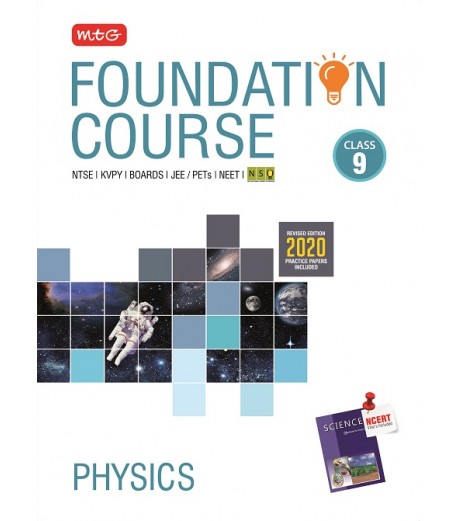 MTG Foundation Course Physics Class 9 For NEET, Olympiad, JEE | Latest Edition