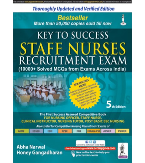 Key to Success Staff Nurses Recruitment Exam Nursing - SchoolChamp.net