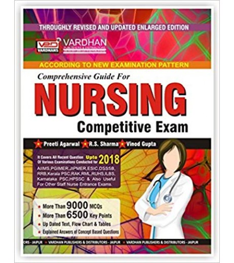 Vardhan Comprehensive Guide for NURSING Competitive Examinations Nursing - SchoolChamp.net