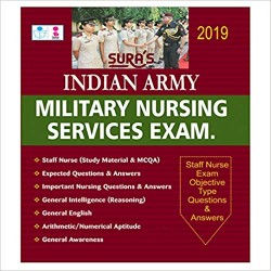 Indian Army Military Nursing Service Exam Objective Type Questions and Answers Books