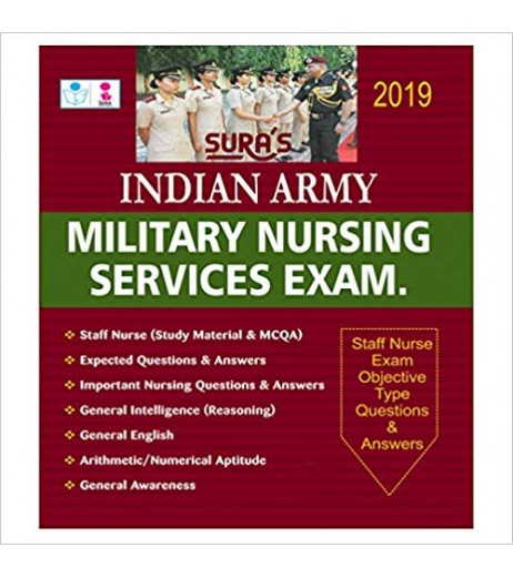 Indian Army Military Nursing Service Exam Objective Type Questions and Answers Books Nursing - SchoolChamp.net