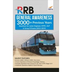 RRB General Awareness 3000+ Previous Years Questions for Junior Engineer, NTPC, ALP and Group D Exams | Latest Edition