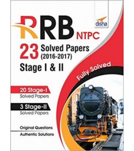 RRB NTPC 23 Solved Papers Stage 1 and 2 English | Latest Edition