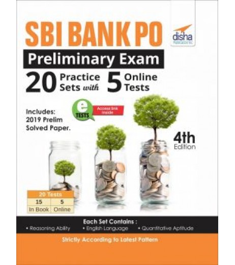 SBI Bank PO Preliminary Exam 20 Practice Sets with 5 Online Tests | Latest Edition Banking - SchoolChamp.net