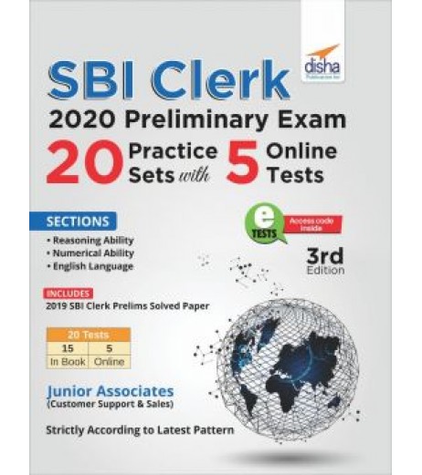 SBI Clerk Preliminary Exam 20 Practice Sets with 5 Online Tests | Latest Edition Banking - SchoolChamp.net
