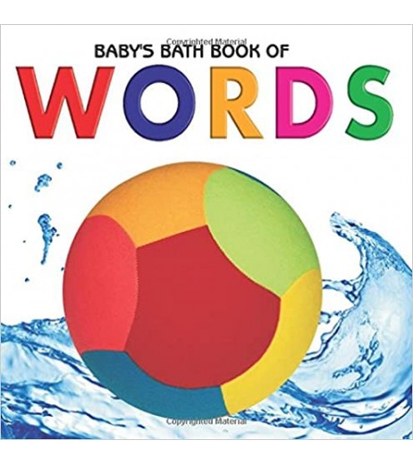 Dreamland Babys Bath Book of Words for Children Age 2-4 Years | Early Learning Books