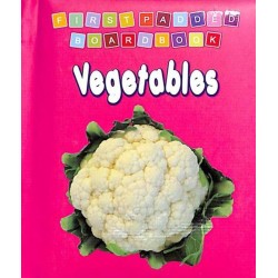 Dreamland First Padded Board Book - Vegetables for Children Age 2-4 Years | Pre school Board books