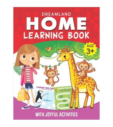 Dreamland Home Learning Book - With Joyful Activities Age 3-4 | Early learning, Pre School