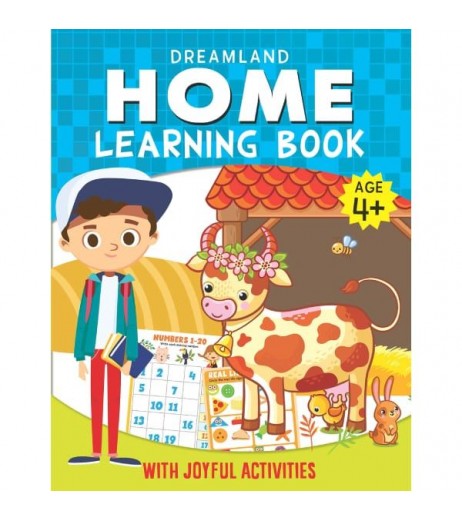 Dreamland Home Learning Book- With Joyful Activities Age 4-5 | Early learning, Pre School