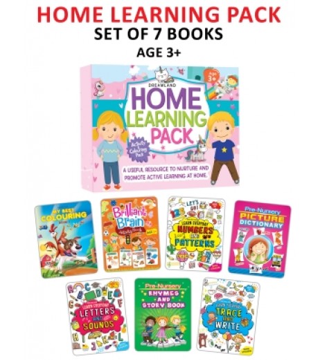 Dreamland Home Learning Pack For Children Age 3-4 | Early learning, Pre School