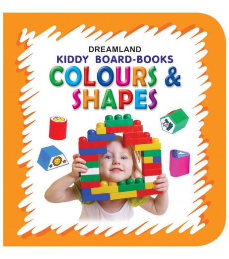 Dreamland Kiddy Board Book - Colours And Shapes  for Children Age 2-4 Years | Pre school Board books