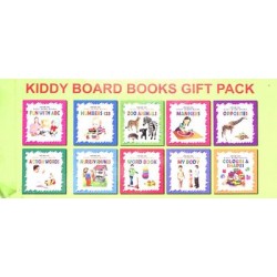 Dreamland Kiddy Board Book - Gift Pack (10 Titles)  for Children Age 2-4 Years | Pre school Board books