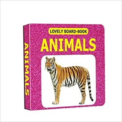 Dreamland Lovely Board Books - Animals for Children Age 2-4 Years | Pre school Board books