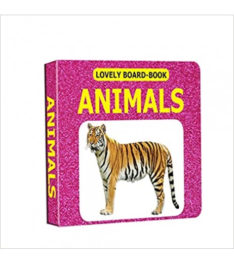 Dreamland Lovely Board Books - Animals for Children Age 2-4 Years | Pre school Board books