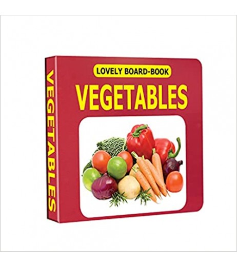 Dreamland Lovely Board Books - Vegetables for Children Age 2-4 Years | Pre school Board books