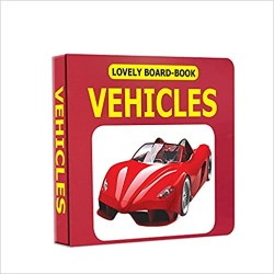Dreamland Lovely Board Books - Vehicles for Children Age