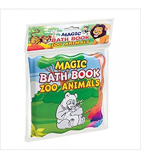 Dreamland Magic Bath Book  - Zoo Animals  For Children Age 6 month And Up | Picture Book