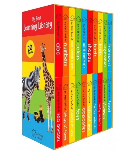 Dreamland My First Library Books Pack For Children Age 1-4 Years | Early Learning