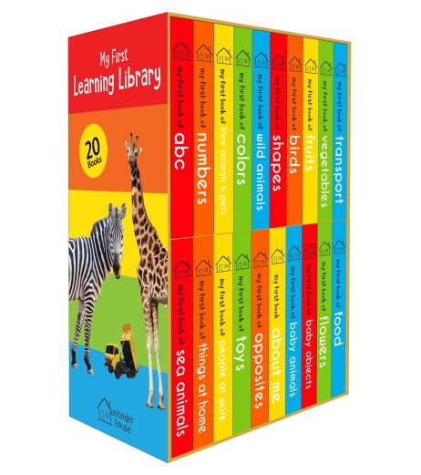 Dreamland My First Library Books Pack For Children Age 1-4 Years | Early Learning